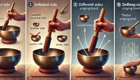 faire chanter son bol tibétain