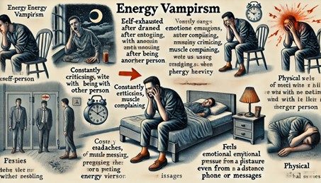 Signes de vampirisme énergétiques