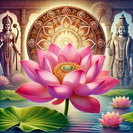 Fleur de lotus : Signification et représentation hindouiste