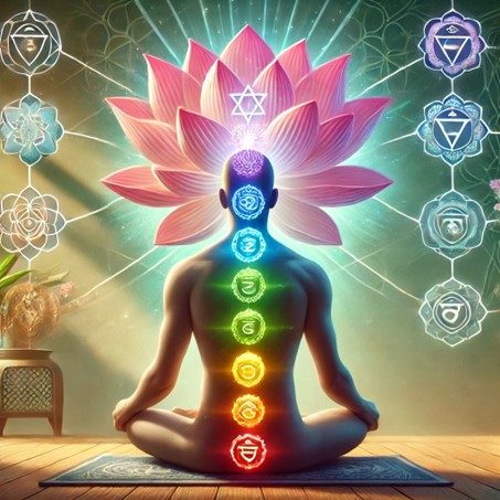  fleur de lotus lien avec le système des chakras