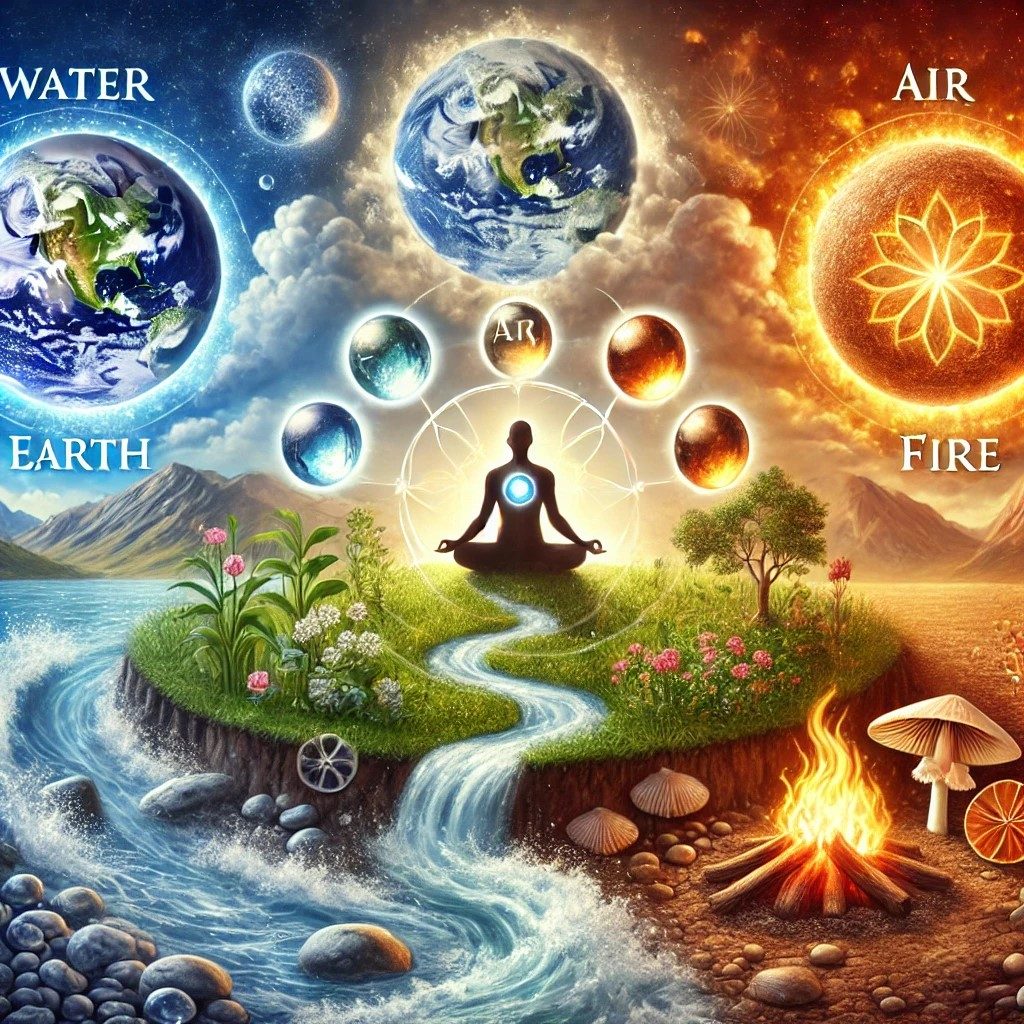 L'eau, la terre, l'air, le feu : nos premiers guides spirituels vers la guérison
