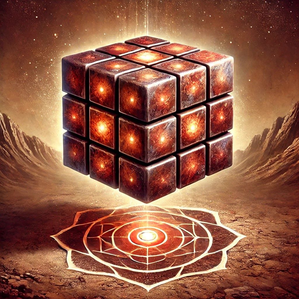 Le cube (terre) et le chakra racine (Muladhara) 