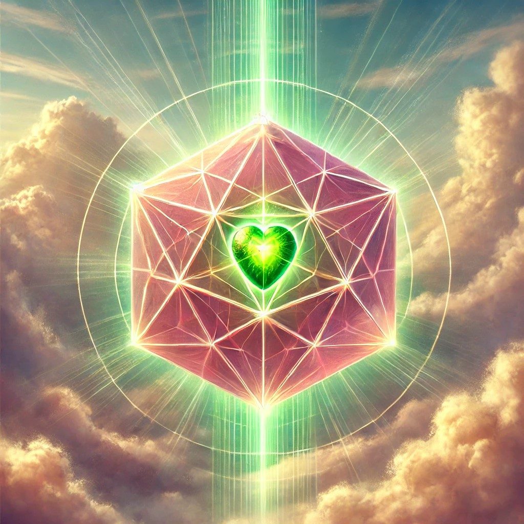 L'octaèdre (air) et le chakra du cœur (Anahata) 