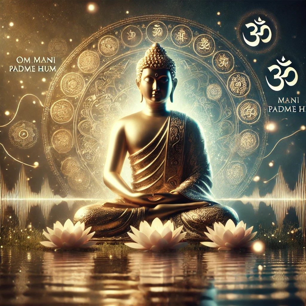 Bouddha et la récitation de mantras