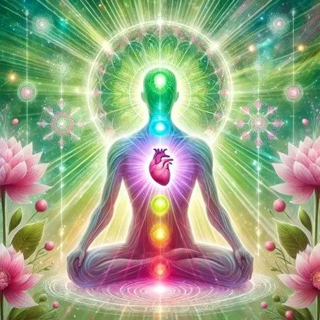 le processus d'équilibrage du chakra du cœur