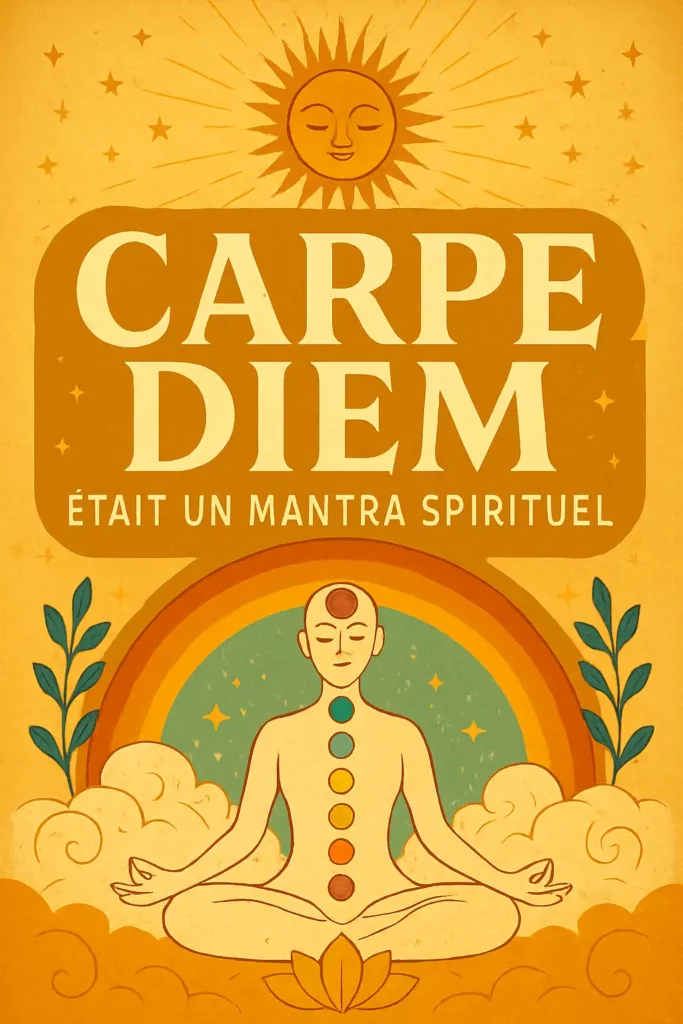 Carpe diem - Mantra spirituel