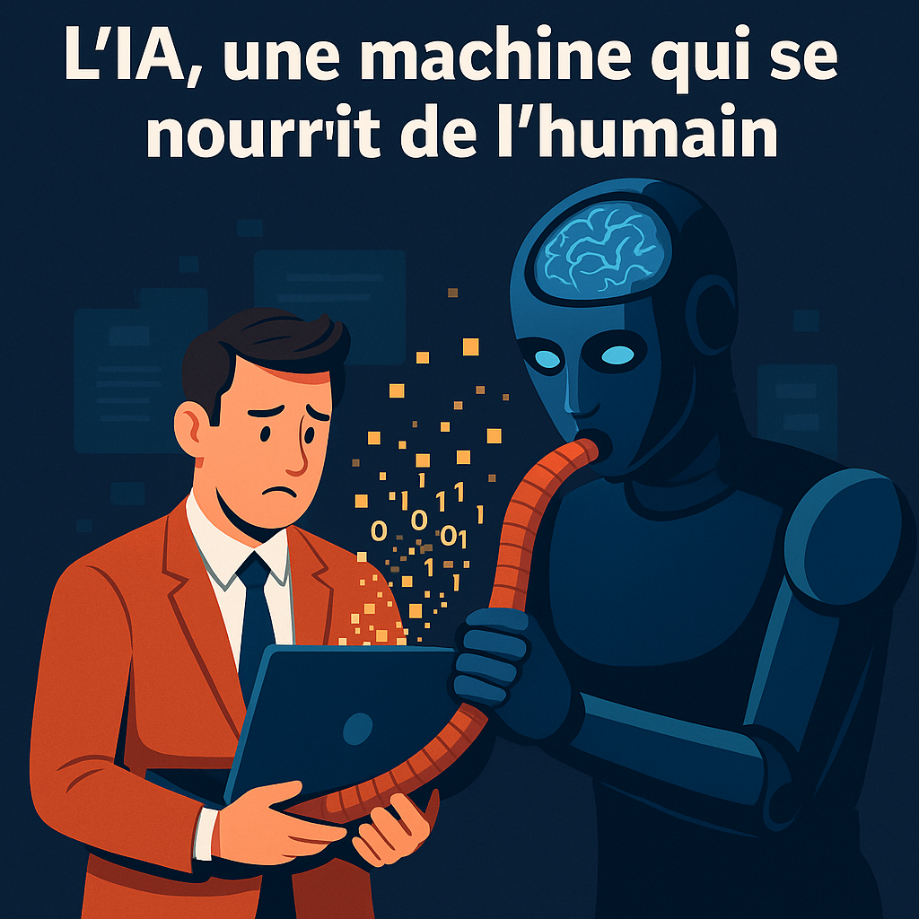 IA : une machine qui se nourrit de l'humain