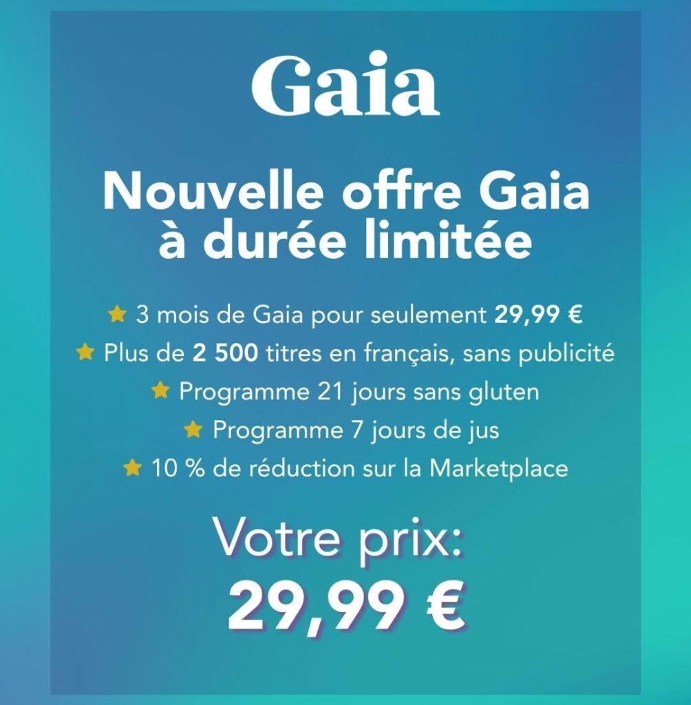 Offre accès Gaia