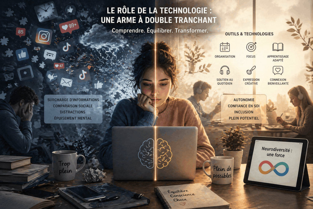 technologie arme double tranchant